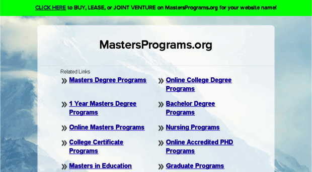 mastersprograms.org