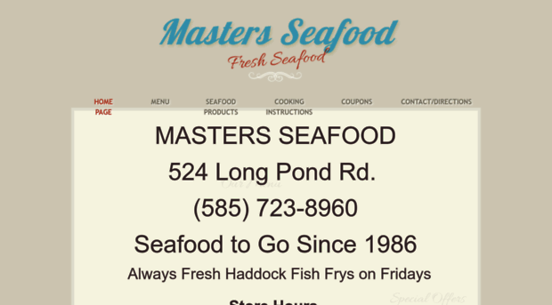 mastersseafood.com