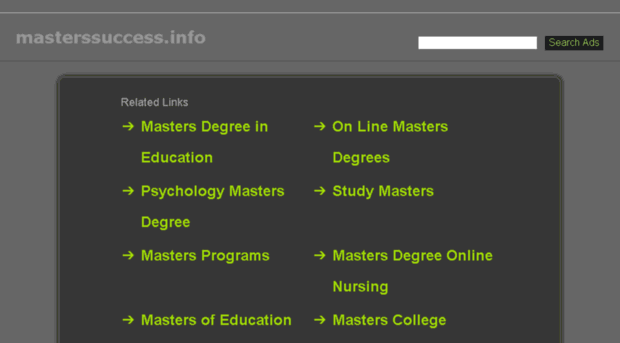 masterssuccess.info