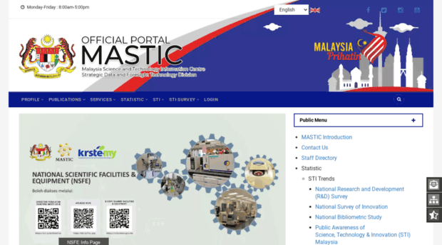 mastic.mosti.gov.my