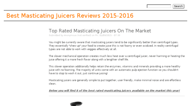 masticatingjuicer.drupalgardens.com