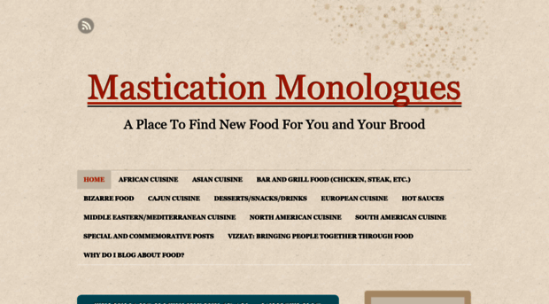 masticationmonologues.com