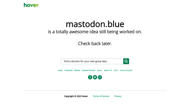 mastodon.blue