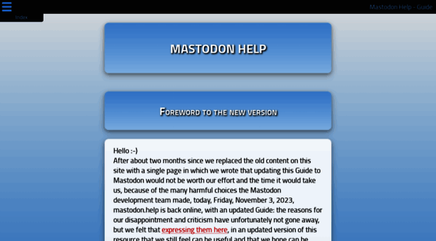 mastodon.help