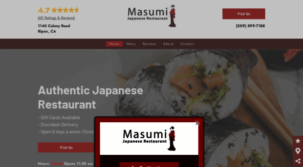 masumijapanese.com