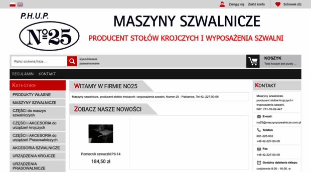 maszynyszwalnicze.com.pl