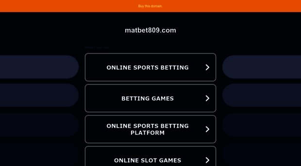 matbet809.com