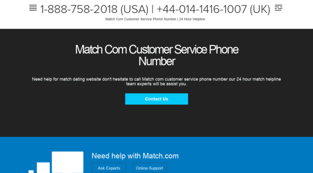 match.help-number.org