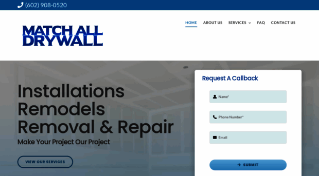 matchalldrywall.com