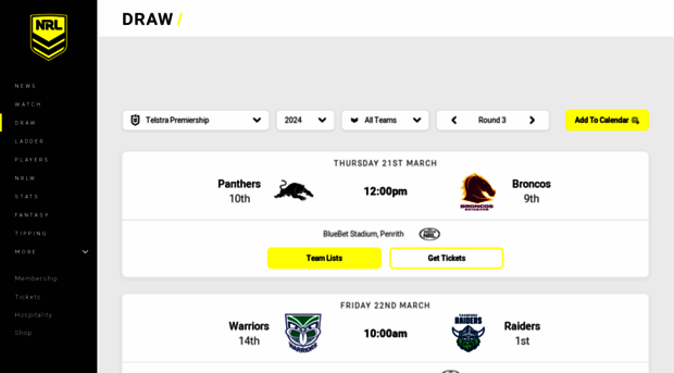 matchcentre.nrl.com