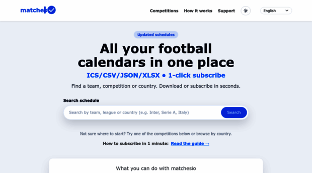 matchesio.com