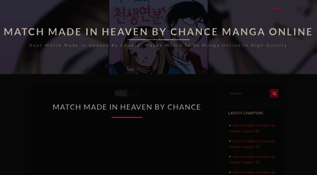 matchmadeinheavenbychance.com