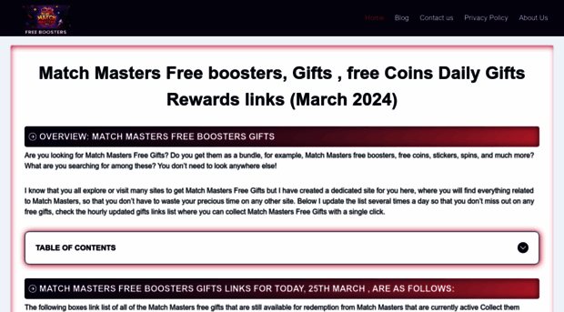 matchmastersfreeboosters.net