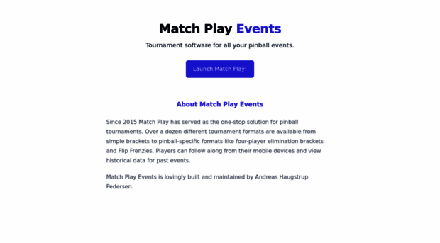 matchplay.events