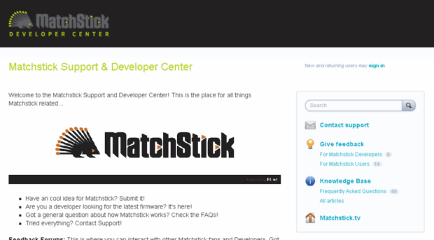 matchstick.uservoice.com