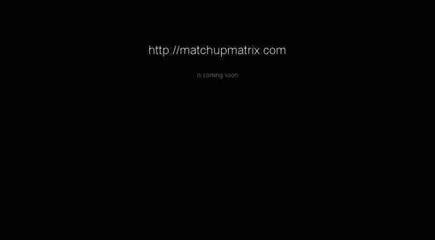 matchupmatrix.com