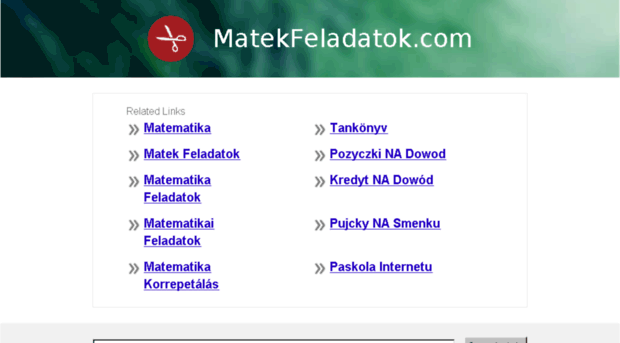 matekfeladatok.com