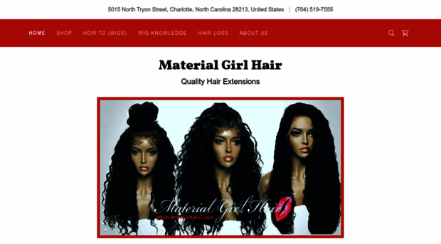 materialgirlhair.com