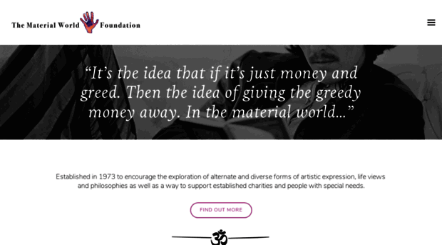 materialworldfoundation.com