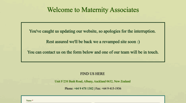 maternityassociates.co.nz