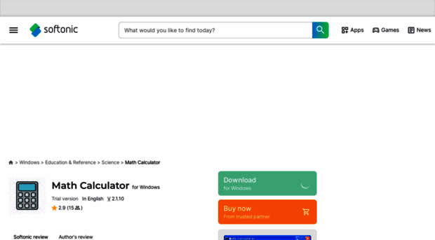 math-calculator.en.softonic.com