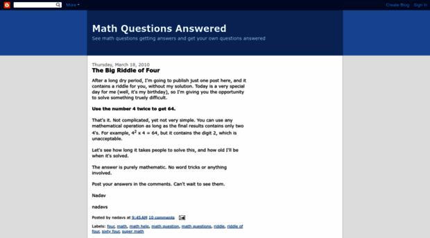 math-homework-questions.blogspot.com