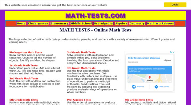 math-tests.com