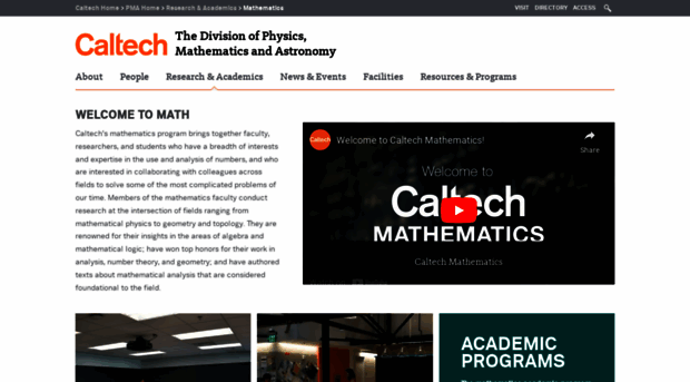 math.caltech.edu