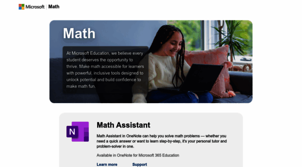 math.microsoft.com - Microsoft Math Solver - Math P... - Math Microsoft