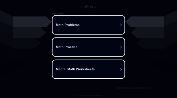 math.org