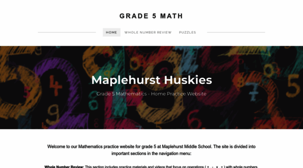 math5huskies.weebly.com