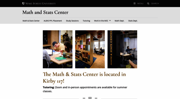 mathandstatscenter.wfu.edu