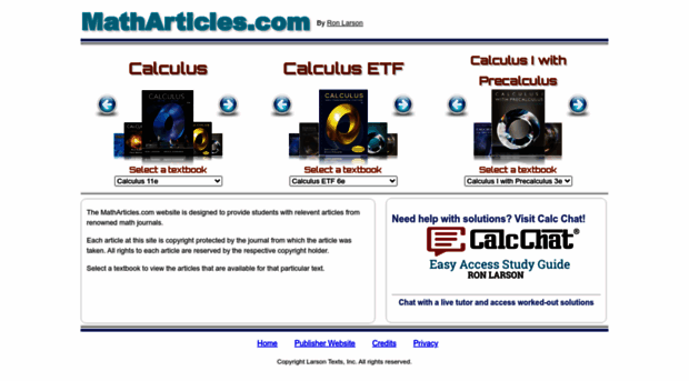 matharticles.com