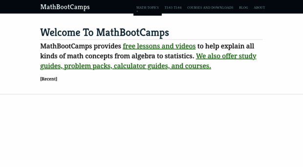 mathbootcamps.com