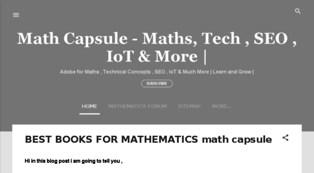 mathcapsule.com