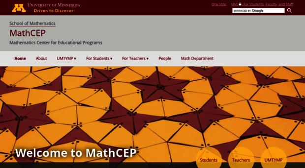 mathcep.umn.edu