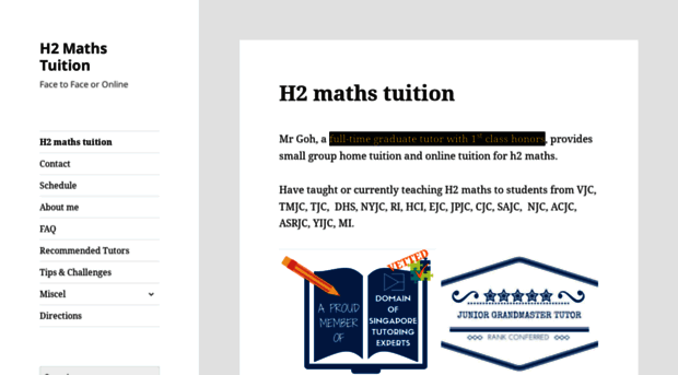 mathdistinction.com