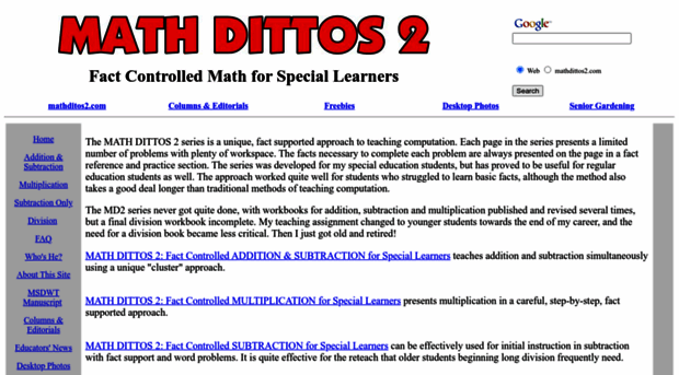 mathdittos2.com