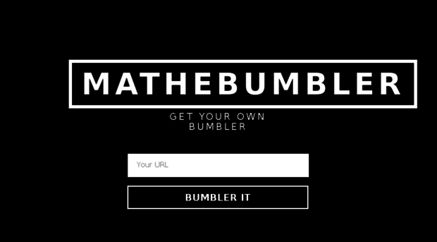 mathebumbler.com