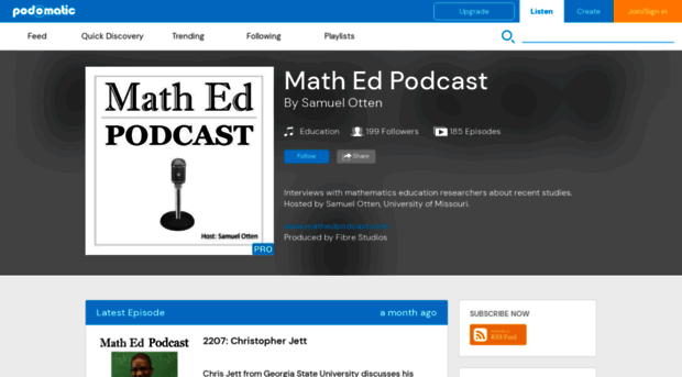 mathed.podomatic.com