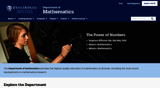 mathematics.jhu.edu