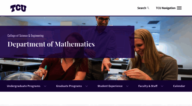 mathematics.tcu.edu