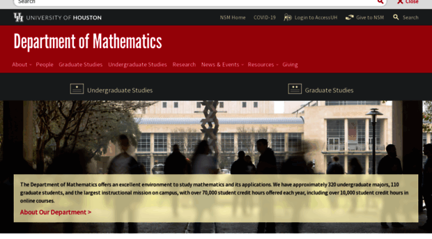 mathematics.uh.edu