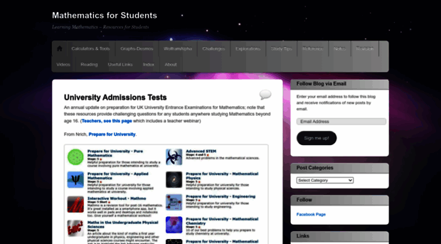 mathematicsforstudents.wordpress.com