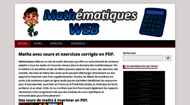 mathematiques-web.fr