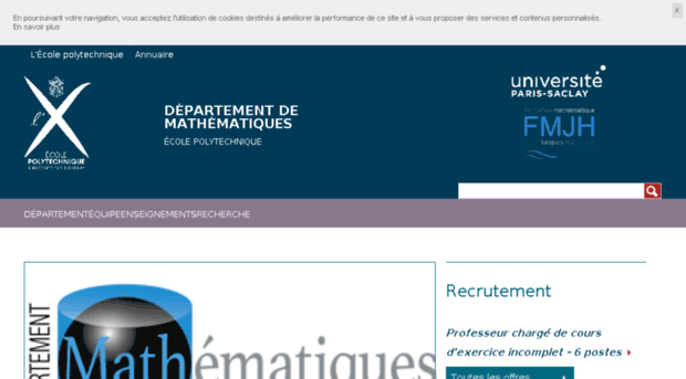 mathematiques.polytechnique.edu