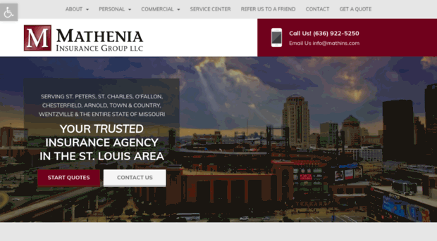 matheniainsurancegroup.com