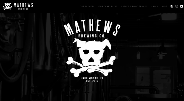 mathewsbrewingcompany.com