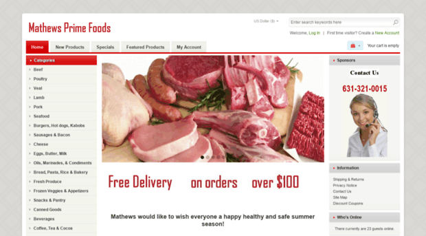 mathewsfoods.com