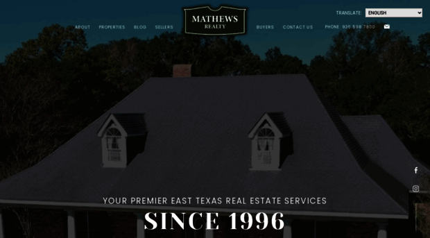 mathewsrealty.com